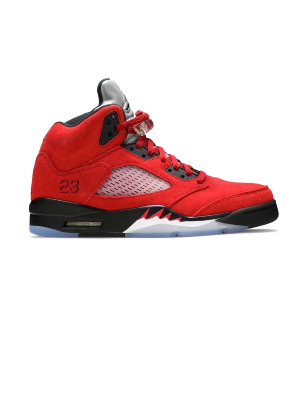 Jordan Kids Red & Black High-Top Sneakers